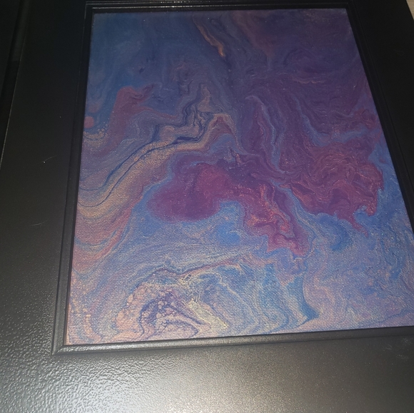Handcrafted Acrylic Paint Pours (2) - Picture 4 of 11